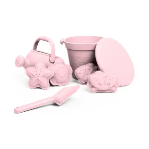 Bigjigs Silicone Beach Toys Bundle - Blush Pink