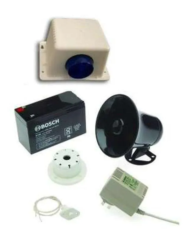 Bosch Solution 3000 Alarm System with 3 x Gen 2 Tritech Detectors  Icon Code pad GSM Module
