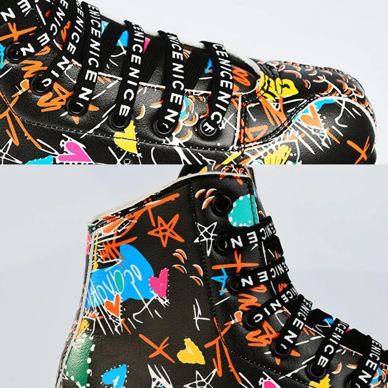 Double Row Four-wheel Roller Skating Shoes for Adult Children - Size 35