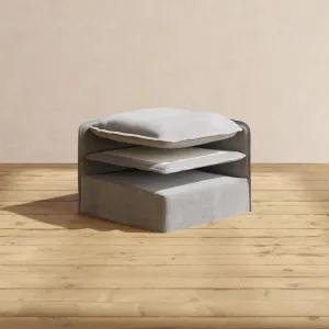 Elevate Comfort Layer Set for Armchair Set | Plush Weave in Ash