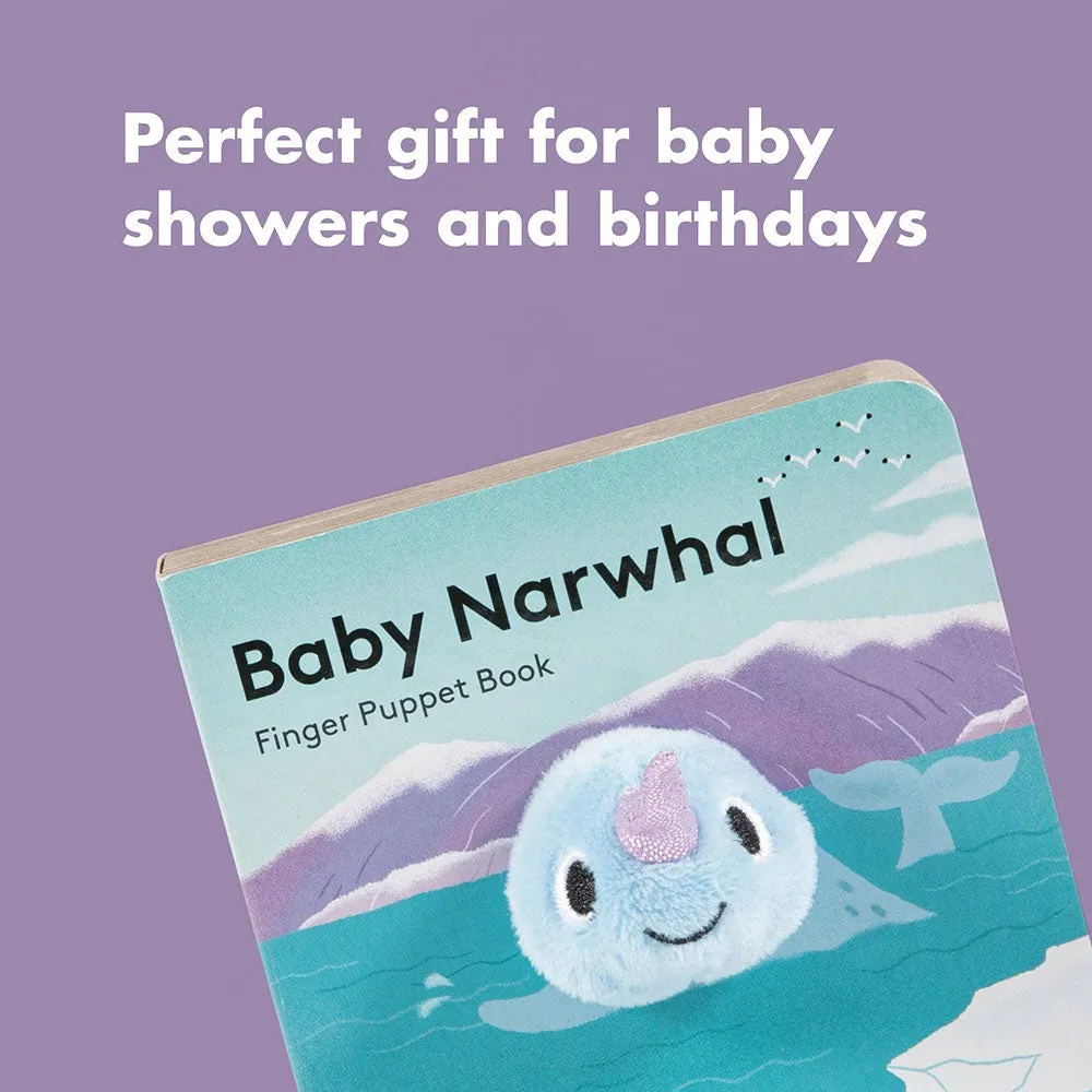 Finger Puppet Board Book - Baby Narwhal