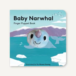 Finger Puppet Board Book - Baby Narwhal