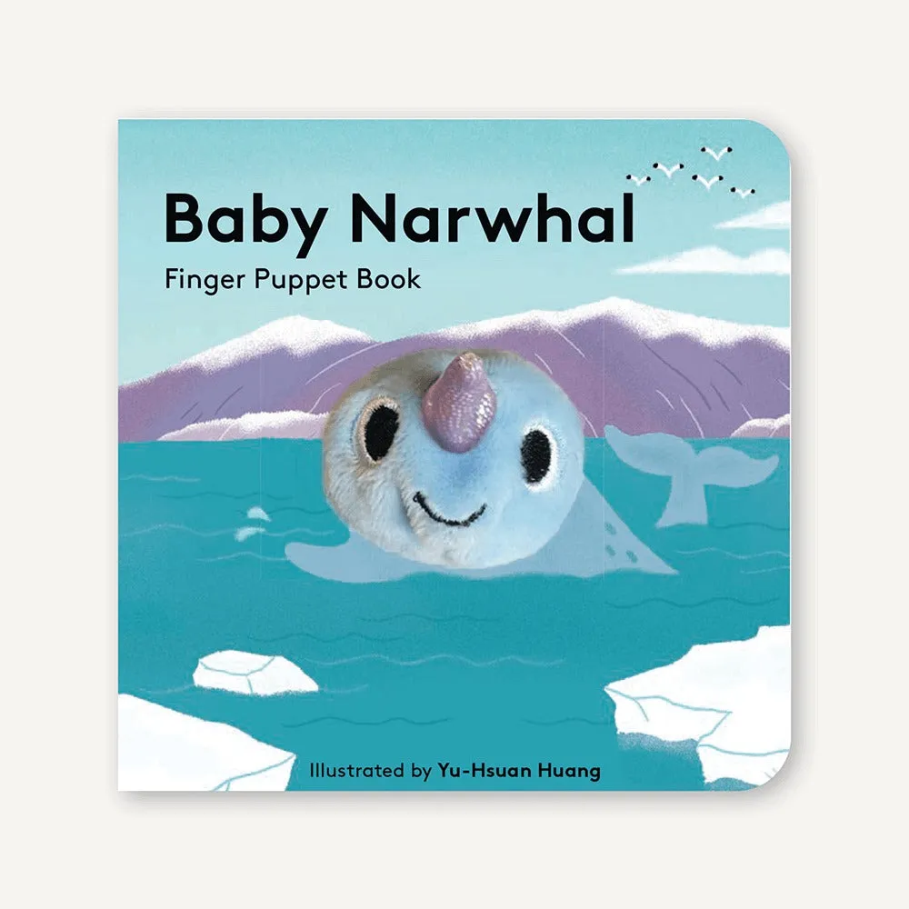Finger Puppet Board Book - Baby Narwhal