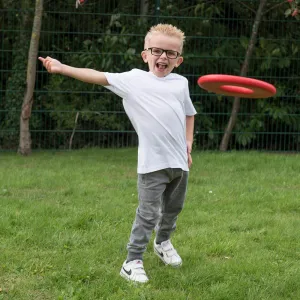 Flat Ring Foam Frisbees 6pk