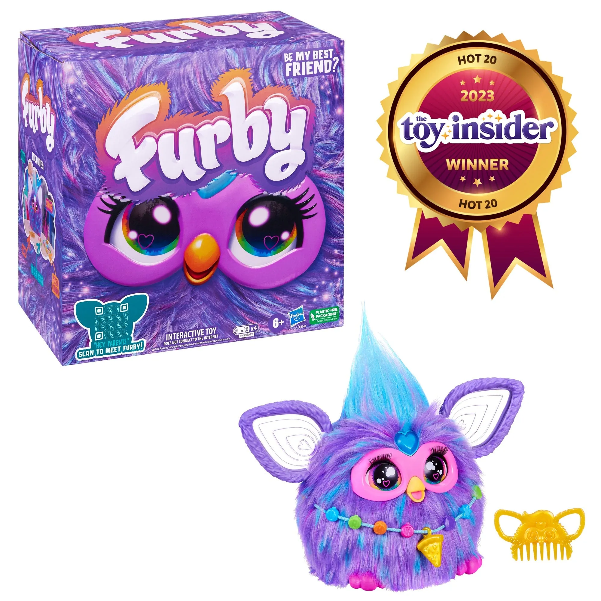 Furby Purple Interactive Toy