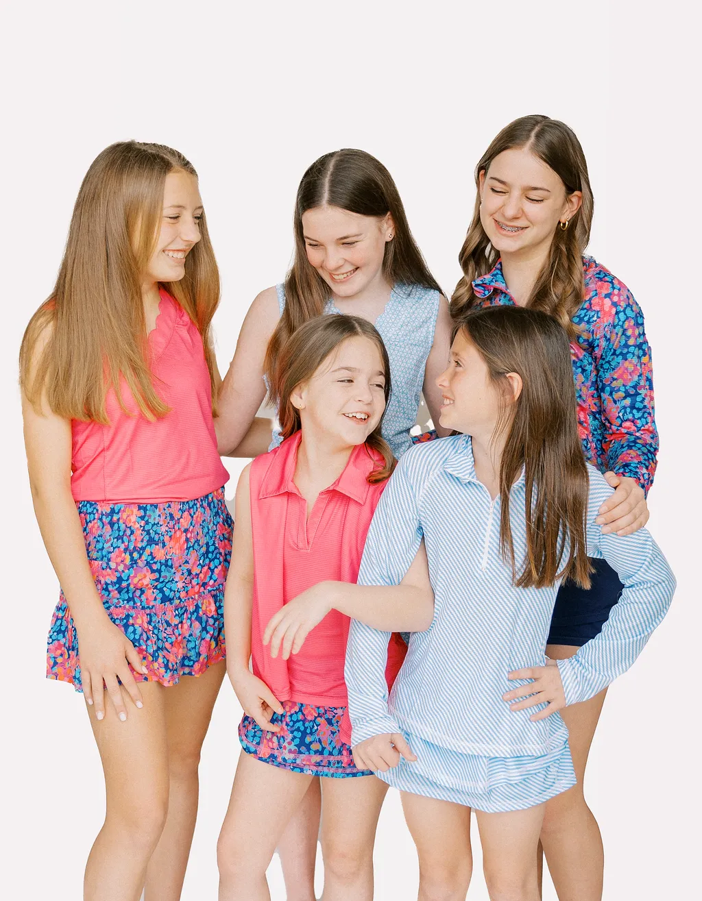 Girls Ruffle Skirt Print - Blossom