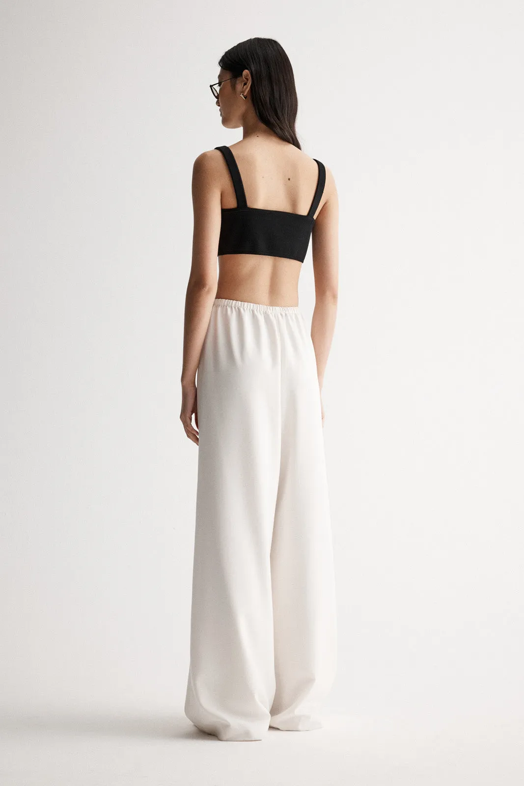 Jade Knit Bralette Black
