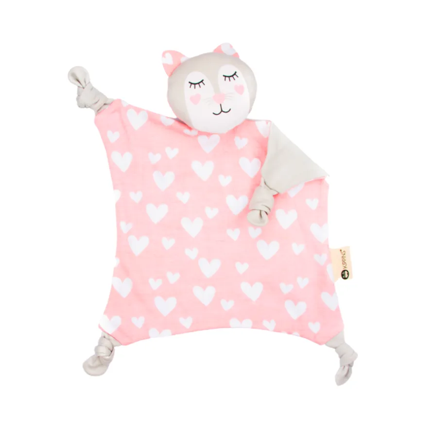 Kitty Kippin Organic Cotton Baby Comforter