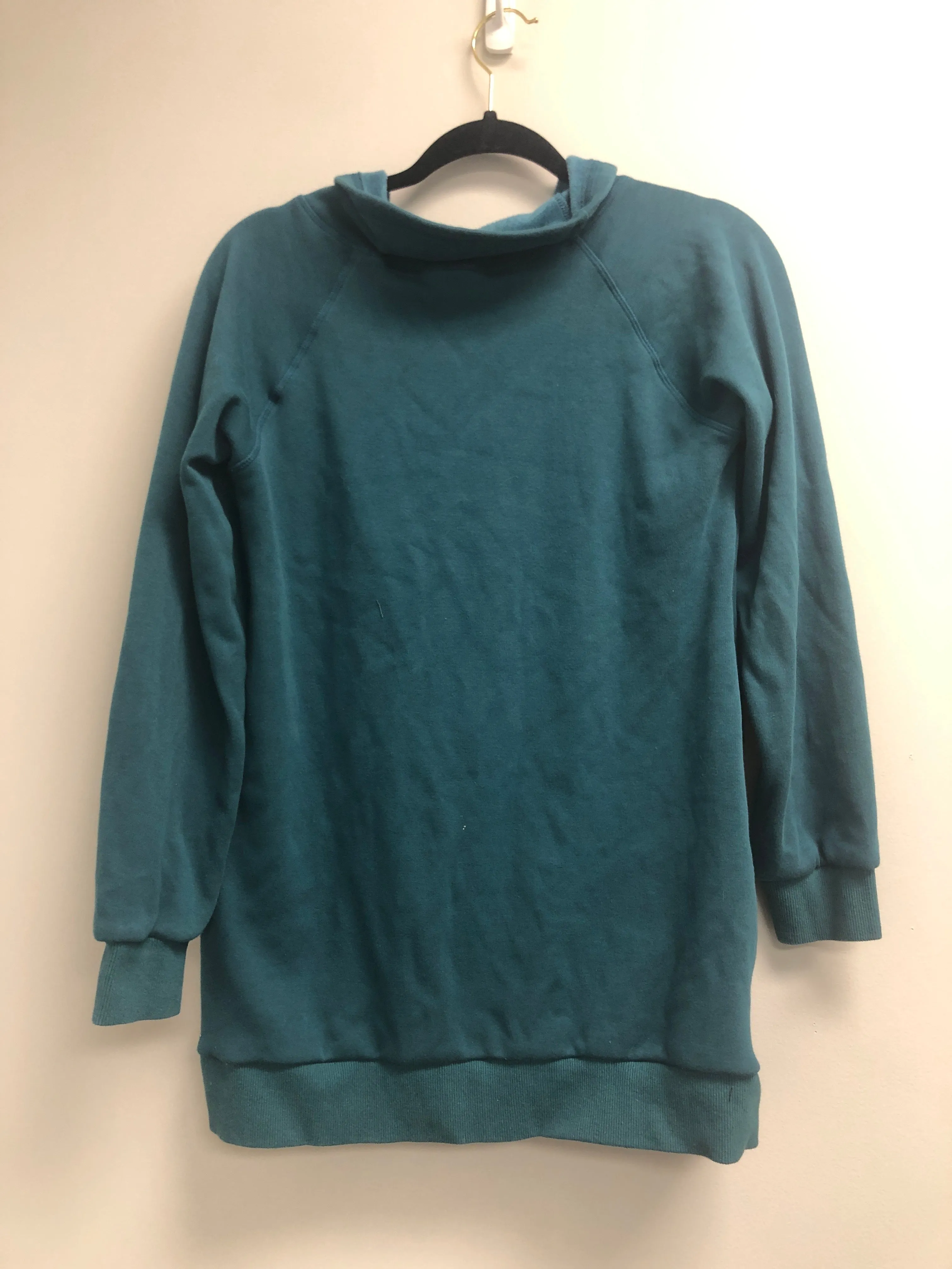 Outlet 6829 - Latched Mama Harbor Snap Nursing Pullover - Peacock - Medium