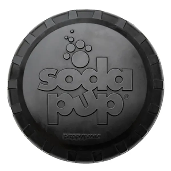 SODAPUP - Magnum Bottle Top Flyer Ultra Durable Rubber Retrieving Frisbee