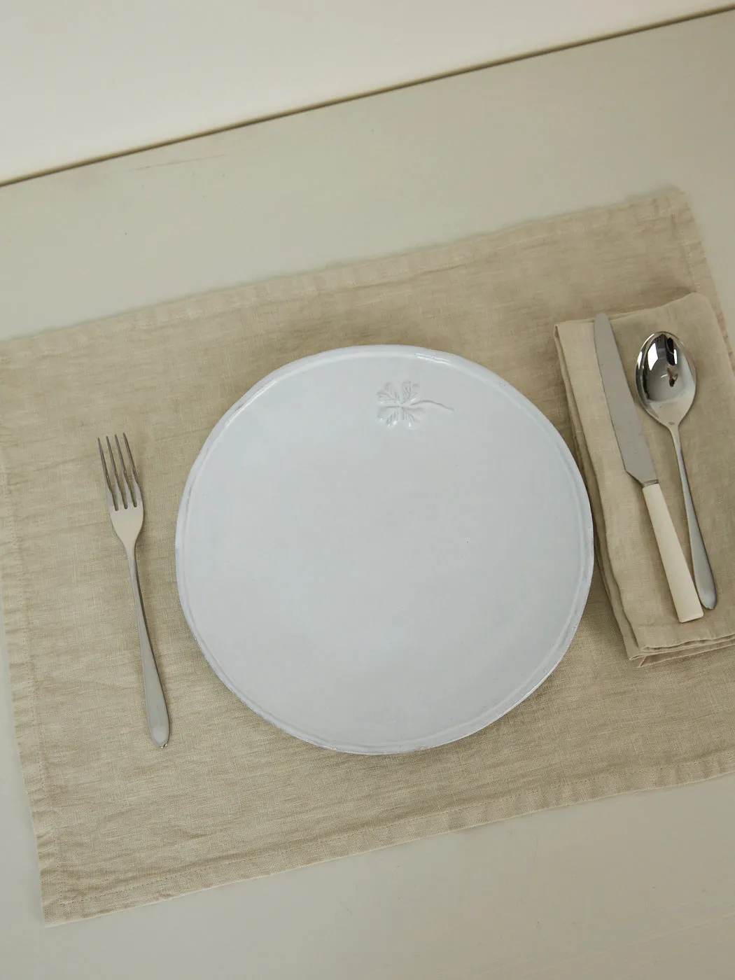 Tela Linen Placemat Isabella Beige - Set of 2