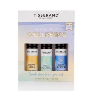 Tisserand Aromatherapy Little Box of Wellbeing 3x10ml