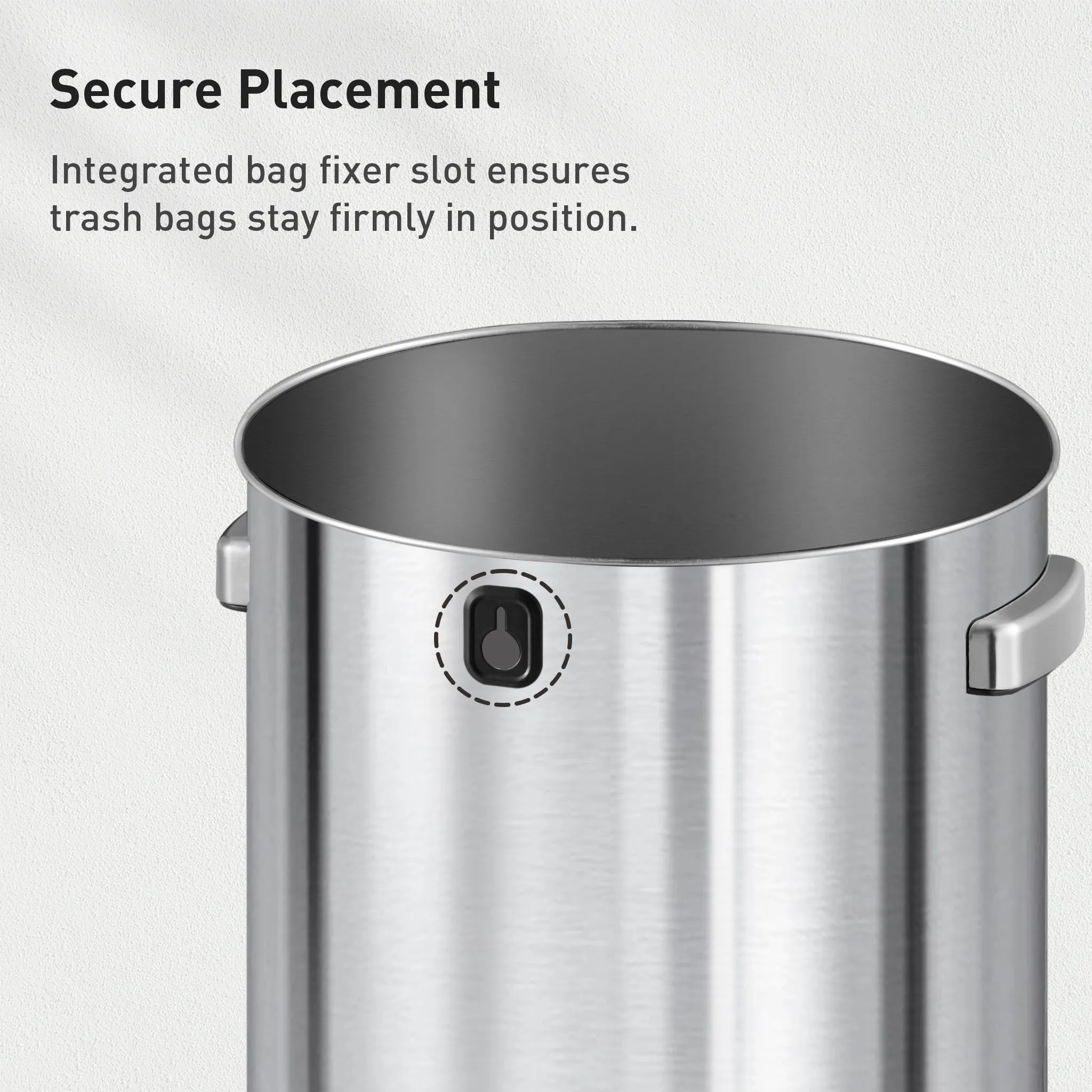 Urban Round Open Top Can Commercial Grade - 60L / 16 Gal