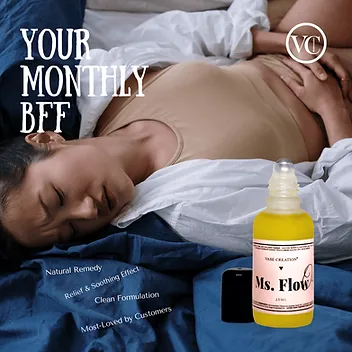 VASE CREATION Organic Ms Flow Menstrual Oil 28ml