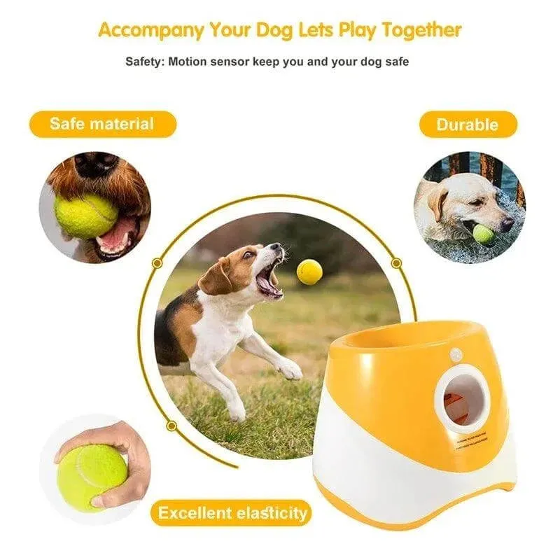 Woof Waggler Dog Tennis Launcher